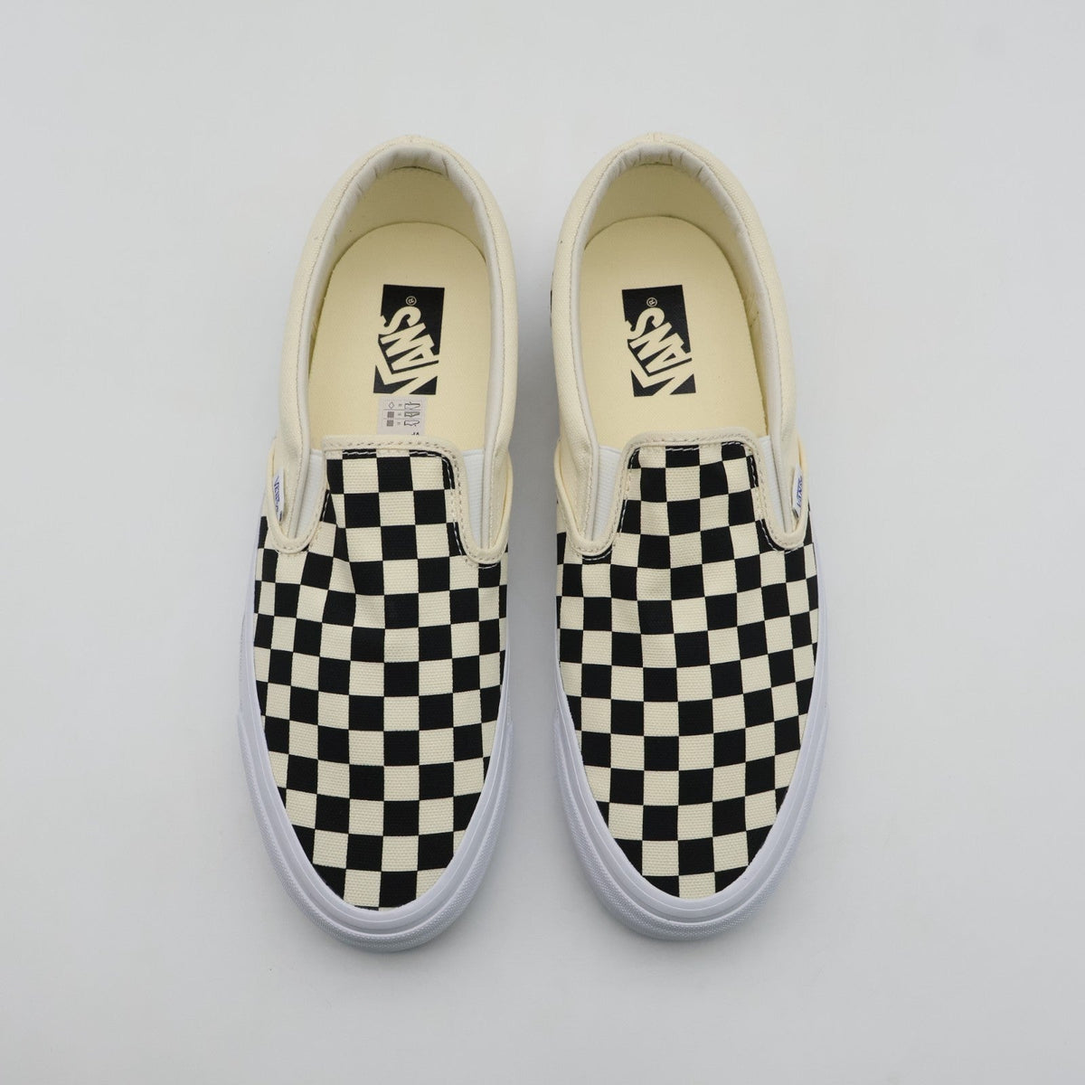 VN000CSE2BO Vans Slip-On Reissue 98 Checkerboard Black Off White (Men's)