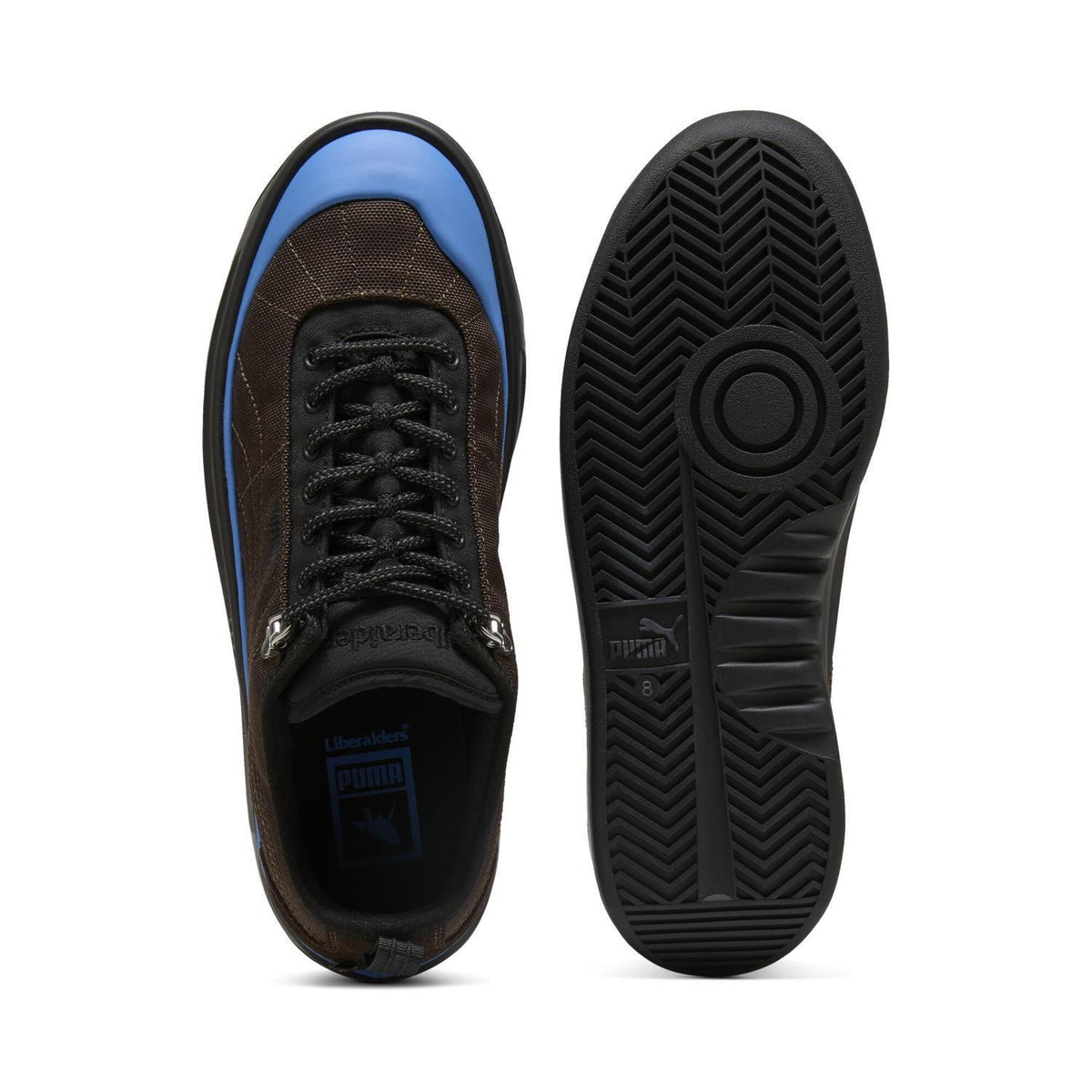 401179-02 Liberaiders Puma GV Special Dark Chocolate Cobalt Silver (Men's)