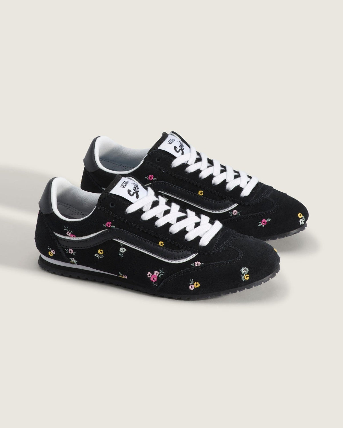 VN001133B9P Vans Super LowPro Floral "Black/Pink" (Unisex)