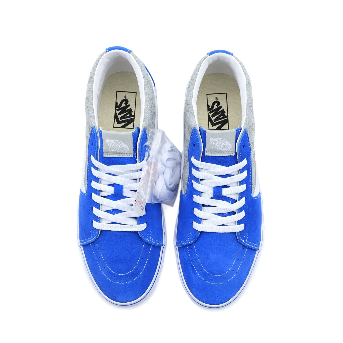 662991-0001 BUMP OF CHICKEN Vans Sk8-Mid Navy Light Gray White (Men's)