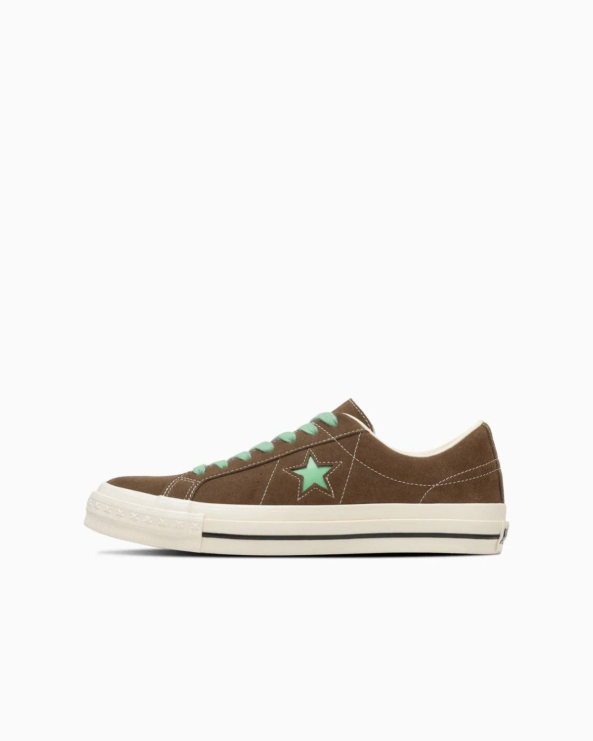 33703192 Converse One Star Aged Suede "Brown/Jade Green" (Men's)