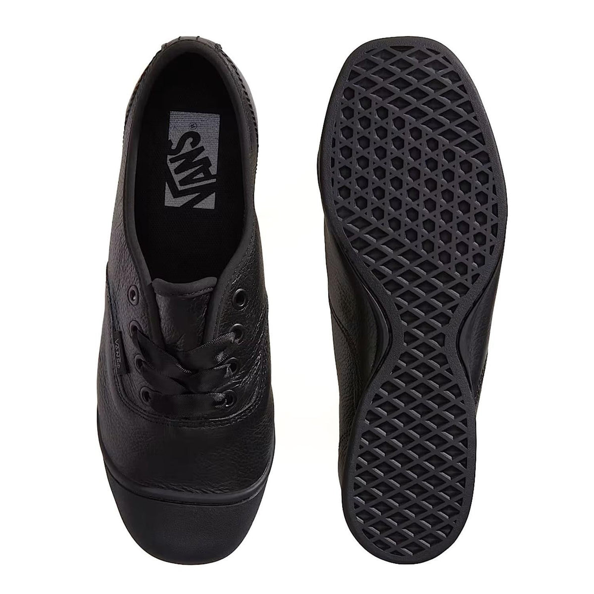 VN000EDXCJI Vans PREMIUM AUTHENTIC PRIMA LEATHER BLACK (Men's)