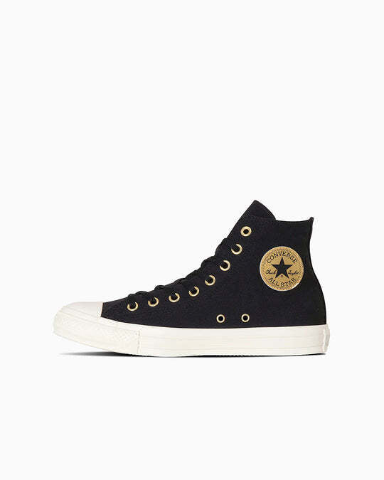 31313380 Converse All Star Goldpatch Hi Black Gold (Men's)