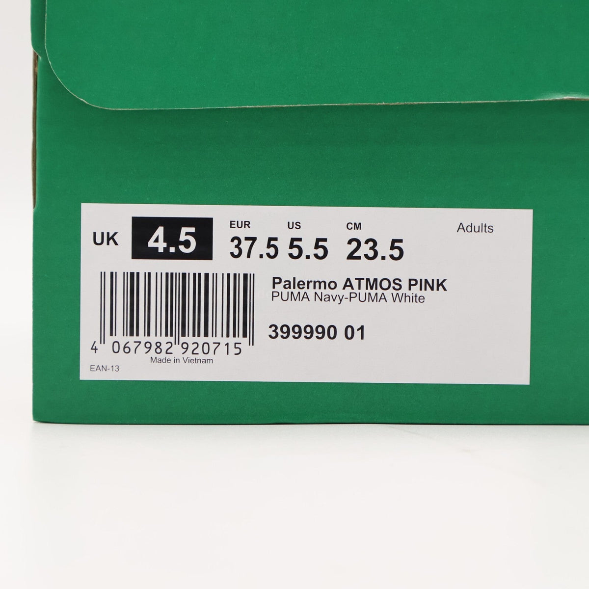 399990-01 atmos pink Puma Palermo Denim Puma Navy Puma White (Men's)