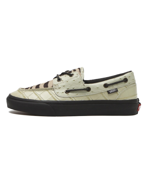 685702-0001 HOUYHNHNM Ã Vans 2 Eyelet Beige Mix (V176CF HYNM) (Men's)