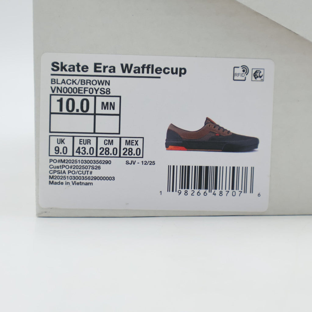VN000EF0YS8 Vans Skate Era Wafflecup "Black/Brown"