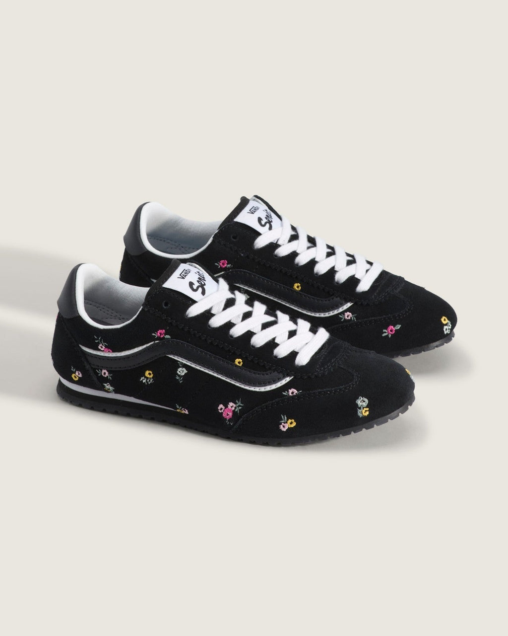 VN001133B9P Vans Super LowPro Floral "Black/Pink" (Unisex)