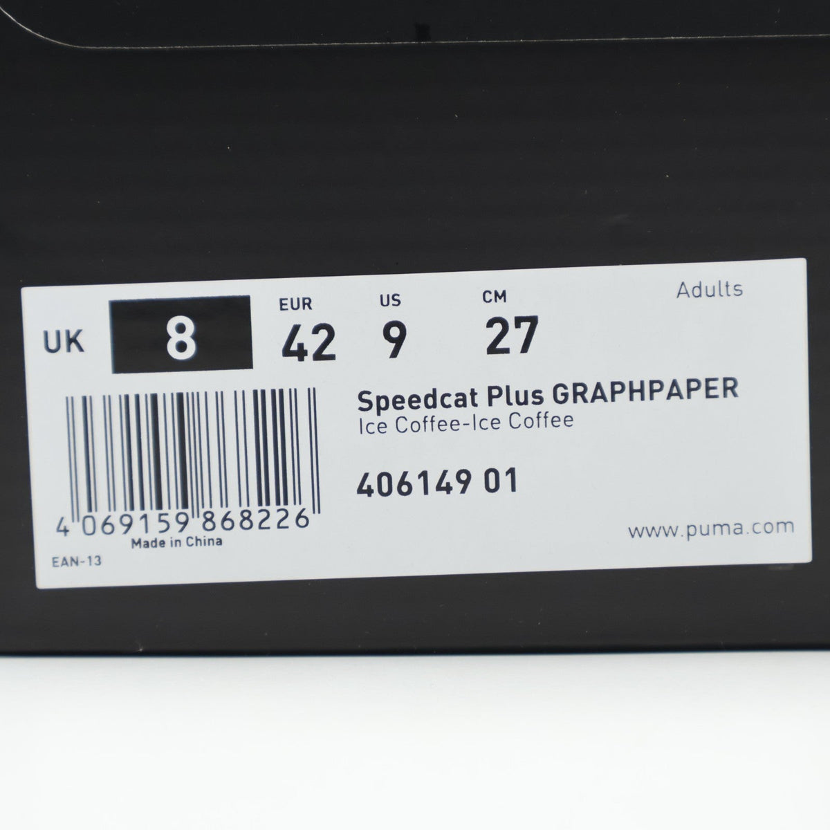 406149-01 Graphpaper Puma Speedcat Plus Greige (Men's)