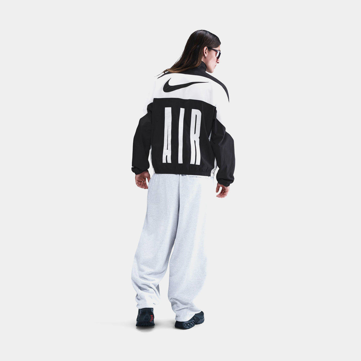 NSW Air Woven Track Mens Jacket (Black/White)