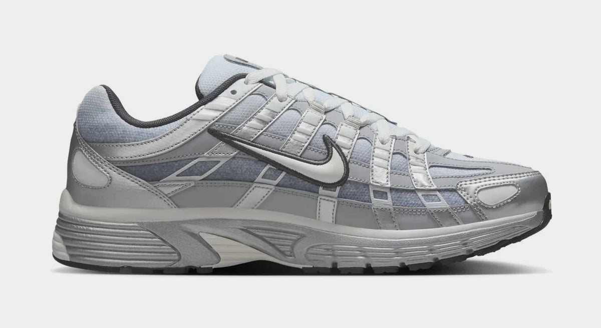 P-6000 Mens Running Shoes (Metallic Silver/Summit White-Wolf Grey)