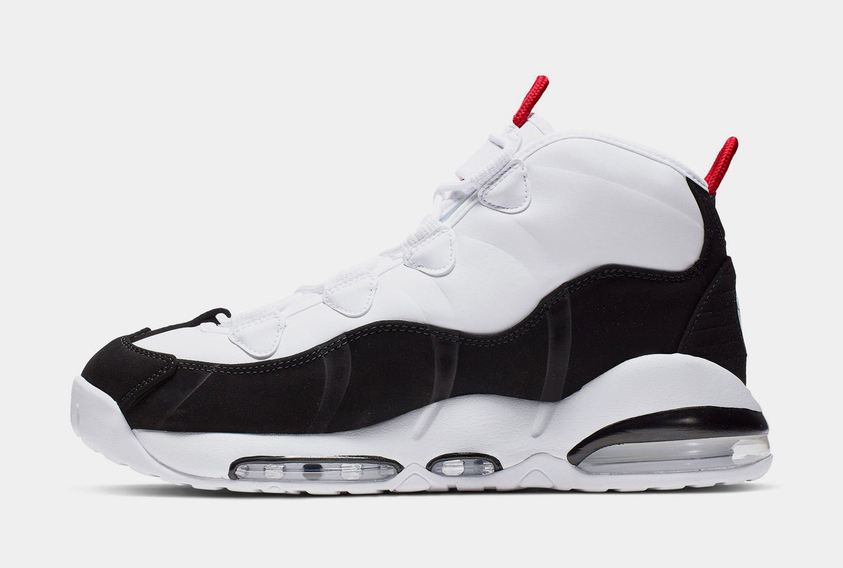 Air Max Uptempo 95 Mens Lifestyle Shoes (White/University Red/Black) Final Sale