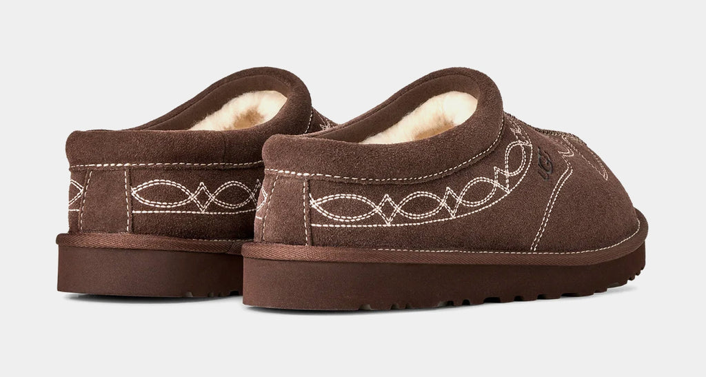 Tasman Western Slipper Mens Sandals (Burnt Cedar)
