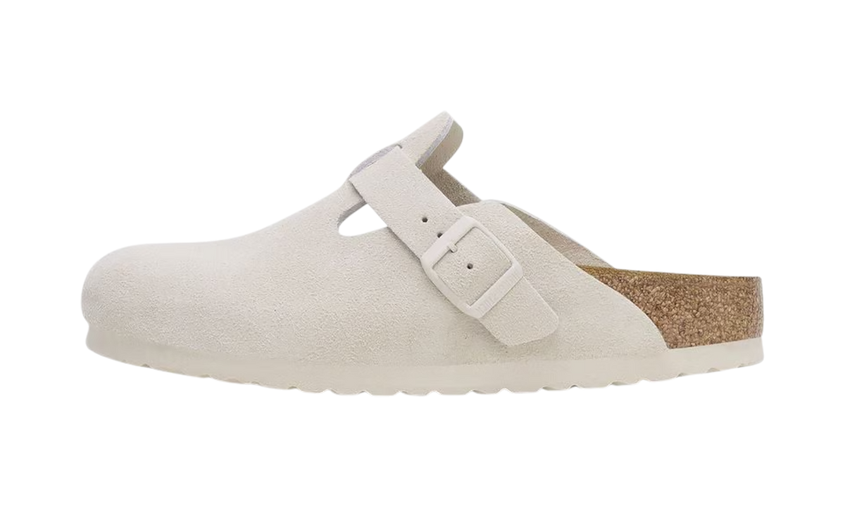Boston BS Suede Leather "Antique White" 1027667