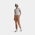 Chill Knit Womens Short Sleeve Shirt (Mink Brown/Mink Brown)