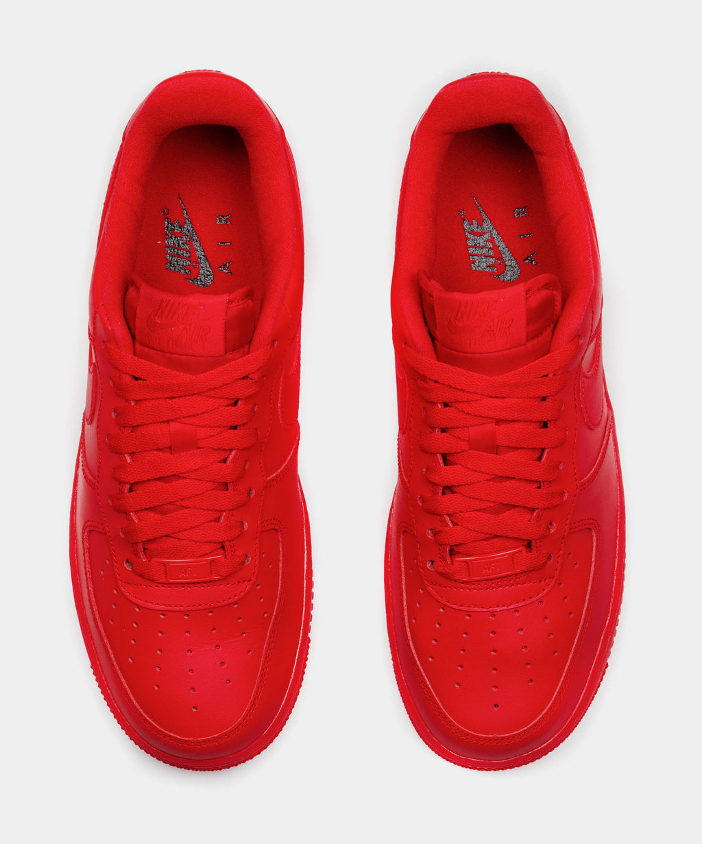 Air Force 1 07 LV8 Mens Lifestyle Shoes (University Red/Black)