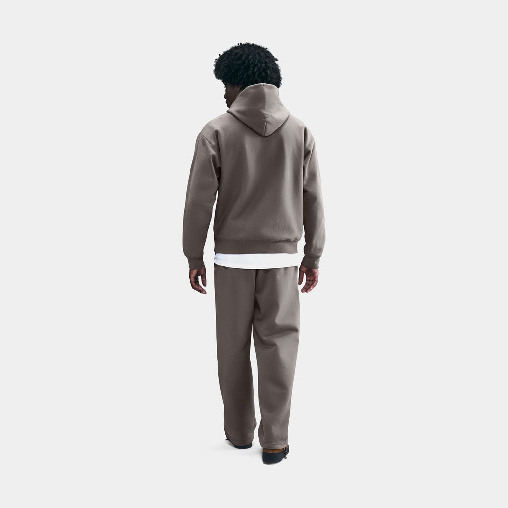 Solo Swoosh Pullover Mens Hoodie (Black/Black/White)