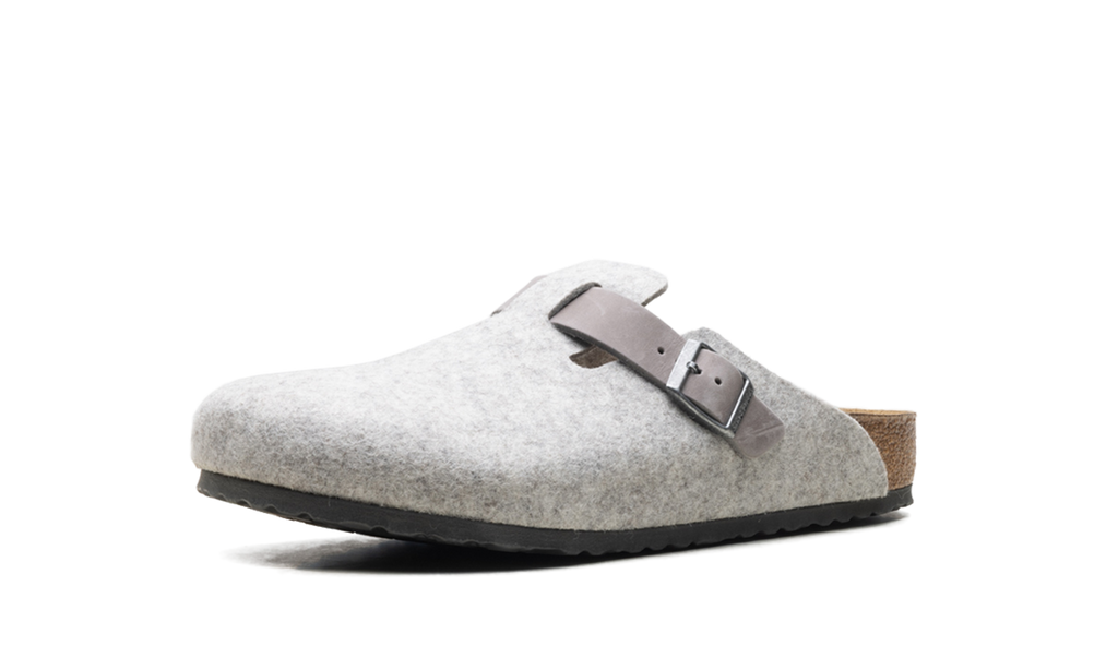 Boston Natural Leather Felt "Light Gray" 1026149