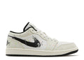 Air Jordan 1 Low ‘Brushstroke Swoosh Sneakers - Retro Classic