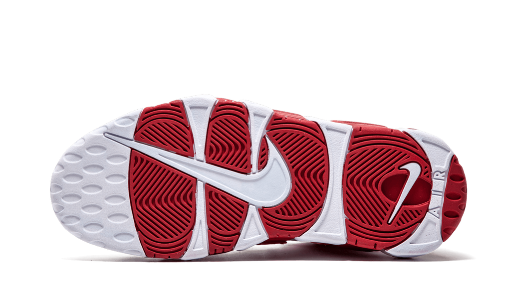 Air More Uptempo "White Red" 414962 100