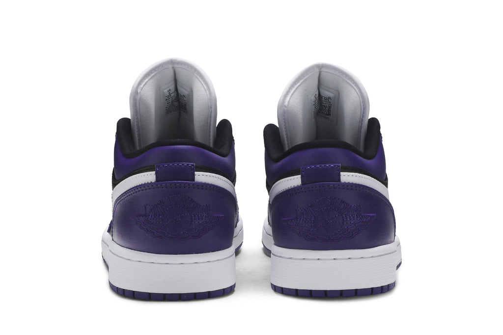 Air Jordan 1 Low Court Purple Sneakers - Modern Classic