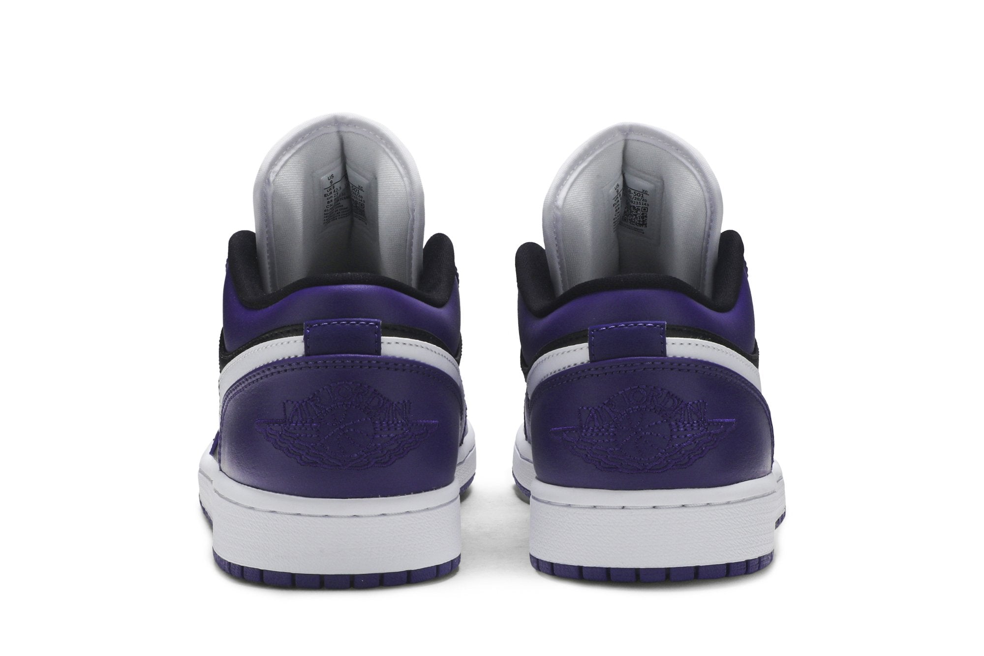 Air Jordan 1 Low Court Purple Sneakers - Modern Classic