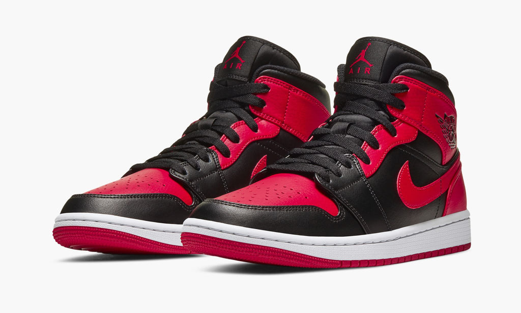Air Jordan 1 Mid “Banned 2020” Sneakers - Hall of Fame | New Arrival