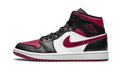 Air Jordan 1 Mid “Bred Toe” Sneakers - Signature Series