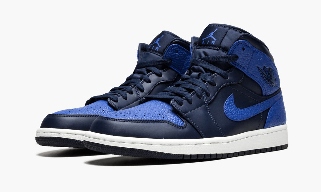 Air Jordan 1 Mid “Obsidian Royal” Sneakers - Retro Runner