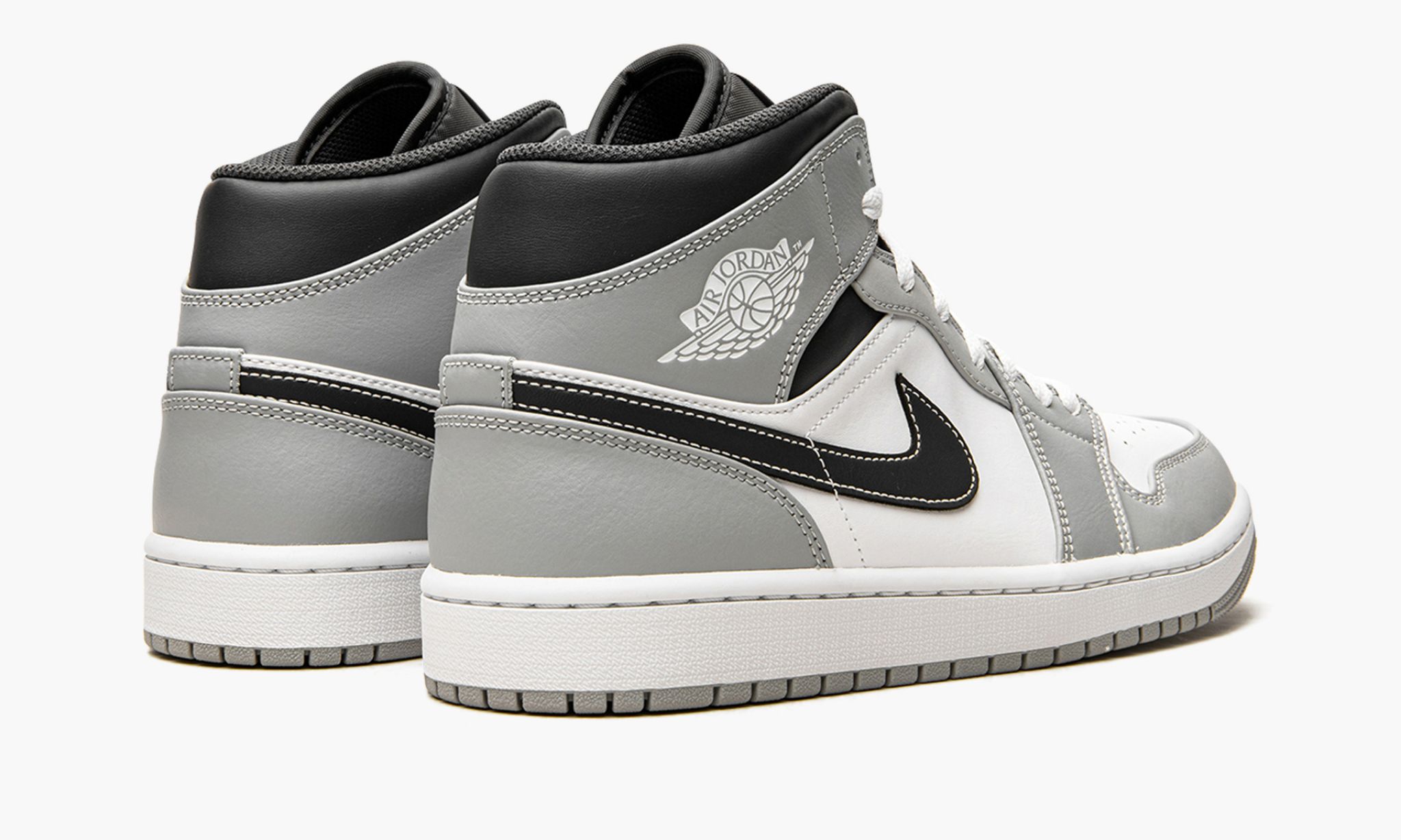 Air Jordan 1 Mid Light Smoke Grey 2.0 Sneakers - Legend Status