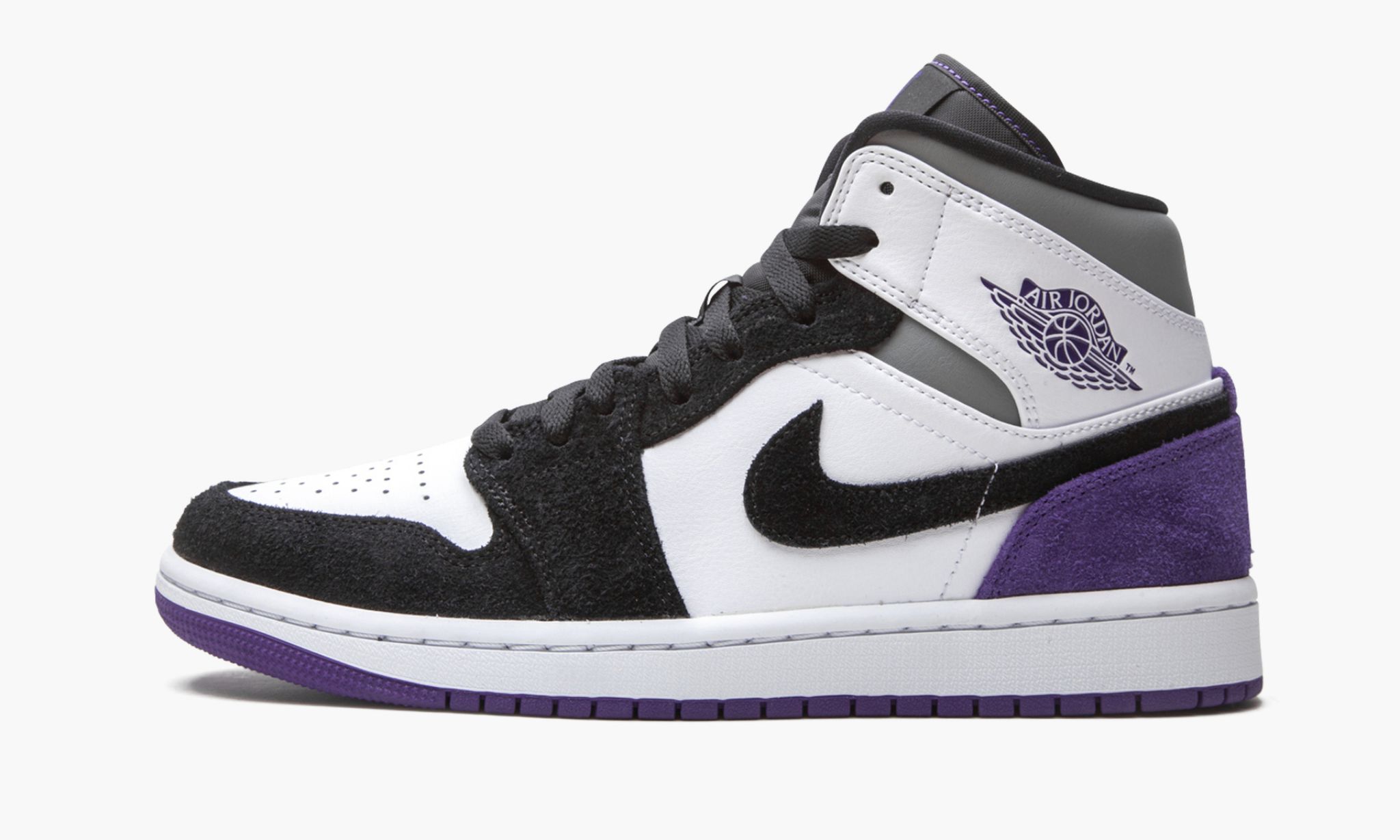 Air Jordan 1 Mid SE “Court Purple Suede” Sneakers - Fresh Drop
