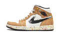 Air Jordan 1 Mid SE Brushstroke Sneakers - Hall of Fame