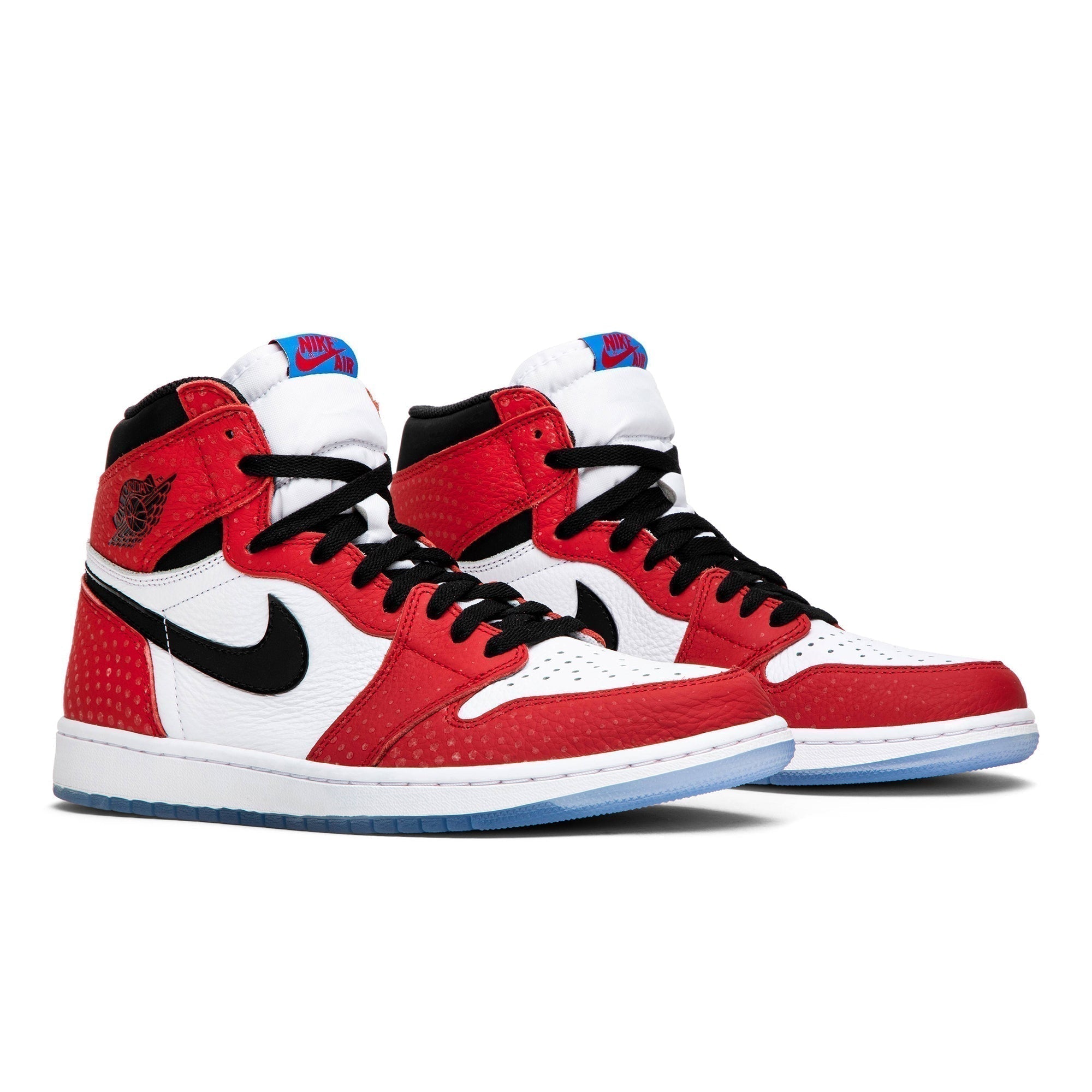 Air Jordan 1 Retro High OG ‘Spider-Man Origin Story’ 555088-602 | Fresh Heat