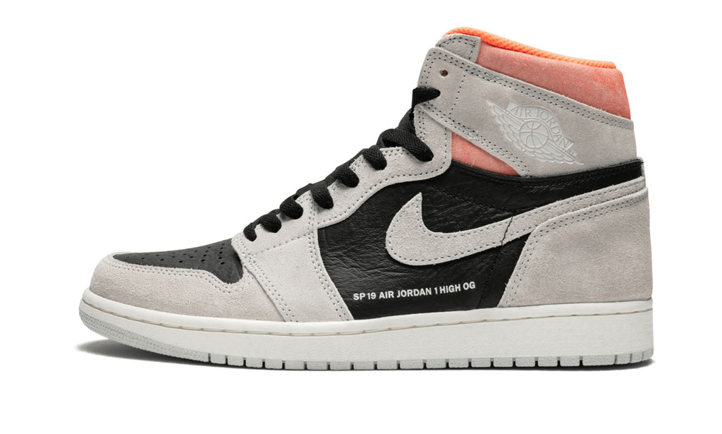 Air Jordan 1 Retro High OG “Neutral Grey/Hyper Crimson” Sneakers - Archive Ed...