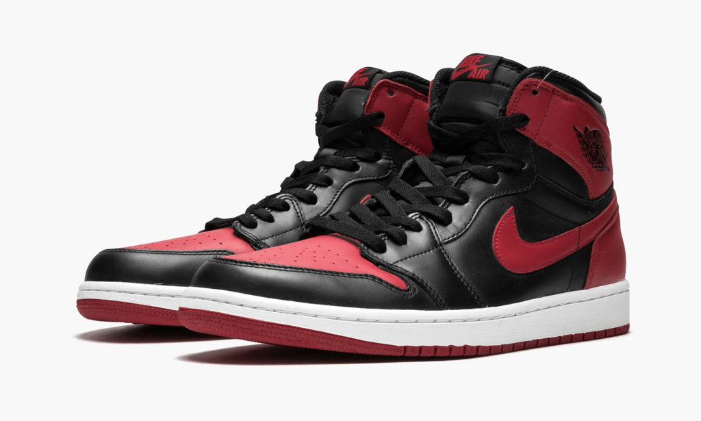 Air Jordan 1 Retro High OG Bred Sneakers - Vintage Inspired