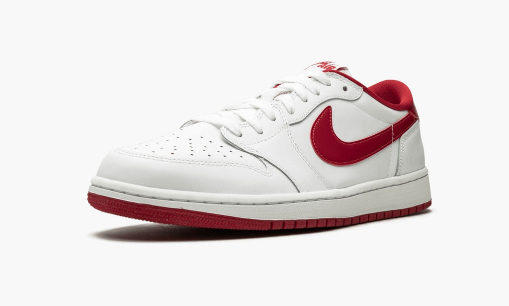 Air Jordan 1 Retro Low OG “White / Varsity Red” Sneakers - Legend Status