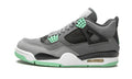 Air Jordan 4 Retro Green Glow Sneakers - Collaboration Release