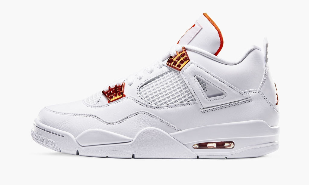 Air Jordan 4 Retro Metallic Pack Sneakers - Cushioned Stride
