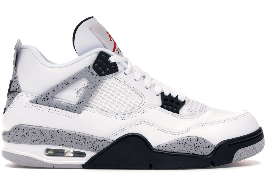 Air Jordan 4 Retro OG White Cement 840606 Sneakers - Signature Series