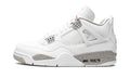 Air Jordan 4 Retro White Oreo Sneakers - Vintage Inspired