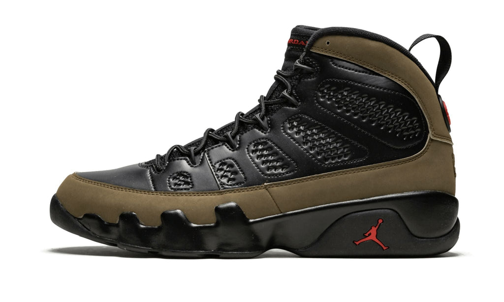 Air Jordan 9 Retro Olive Sneakers - Limited Edition | Silhouette King