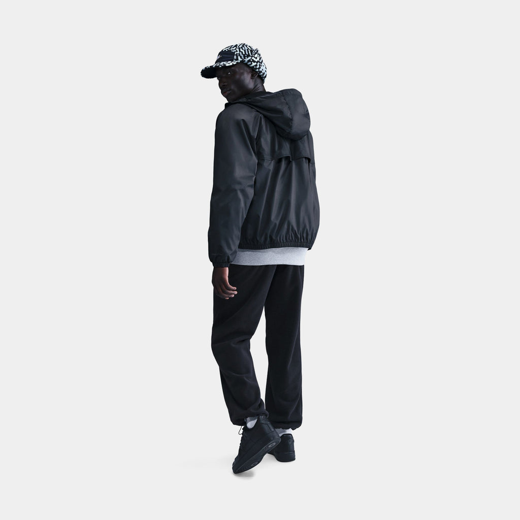Windrunner Lined Mens Jacket (Black/White)