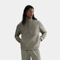 24.7 Impossibly Soft Dri Fit Half Zip Mens Jacket (Light Army/Steel Green)