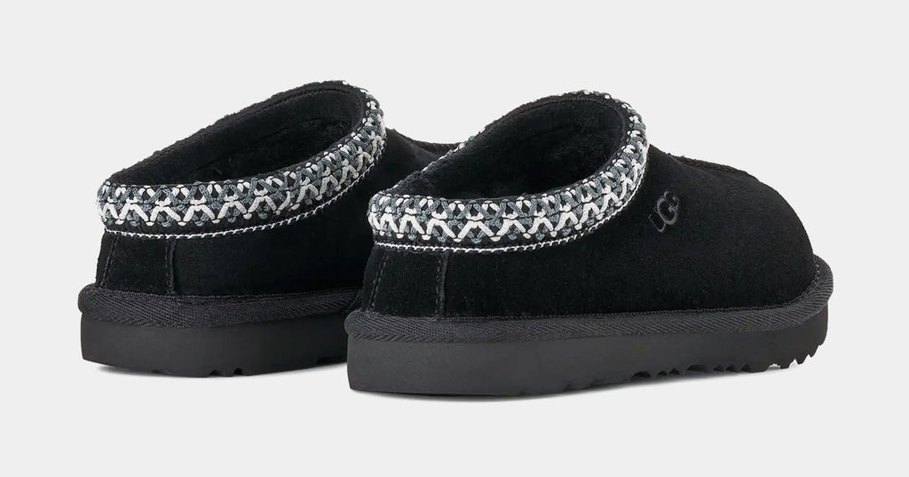 Tasman II Slipper Grade School Sandals (Black)
