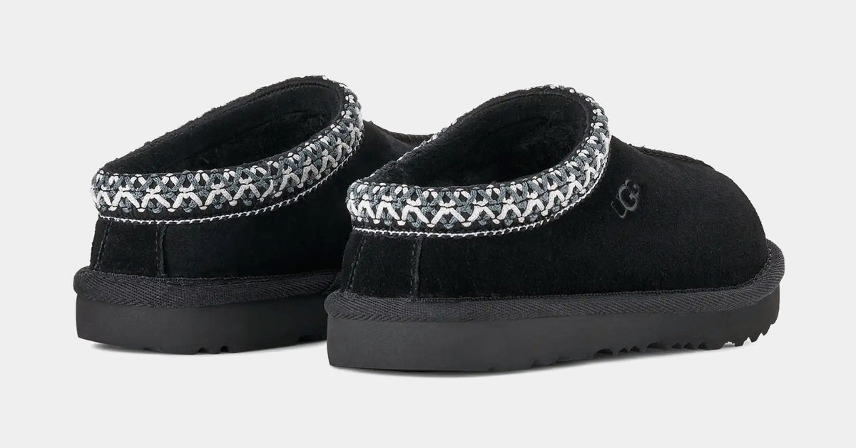 Tasman II Slipper Grade School Sandals (Black)
