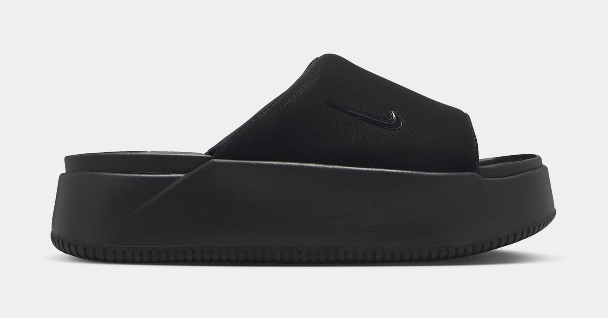 Calm Elevation Slide Womens Sandal (Black/Black)