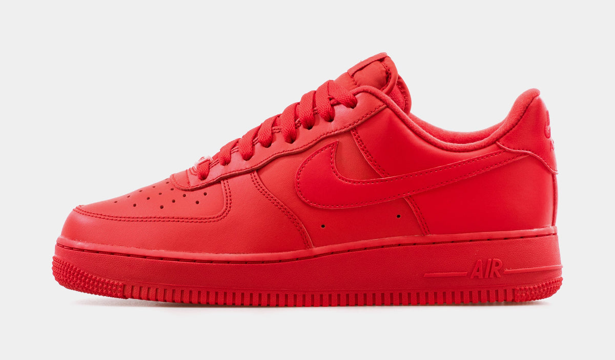 Air Force 1 07 LV8 Mens Lifestyle Shoes (University Red/Black)