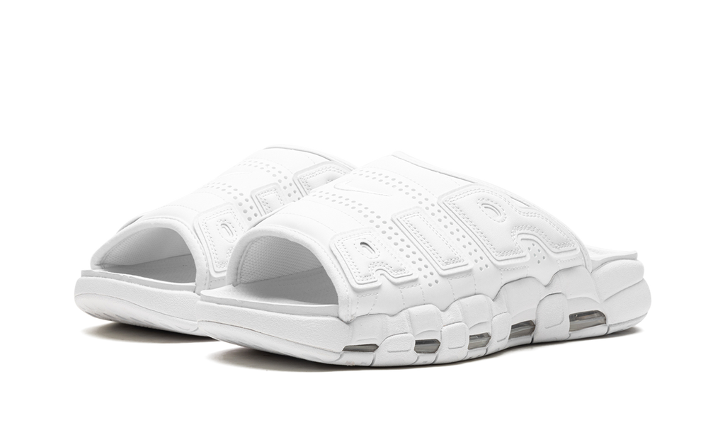 Nike More Uptempo Slide "Triple White" FD9884 101