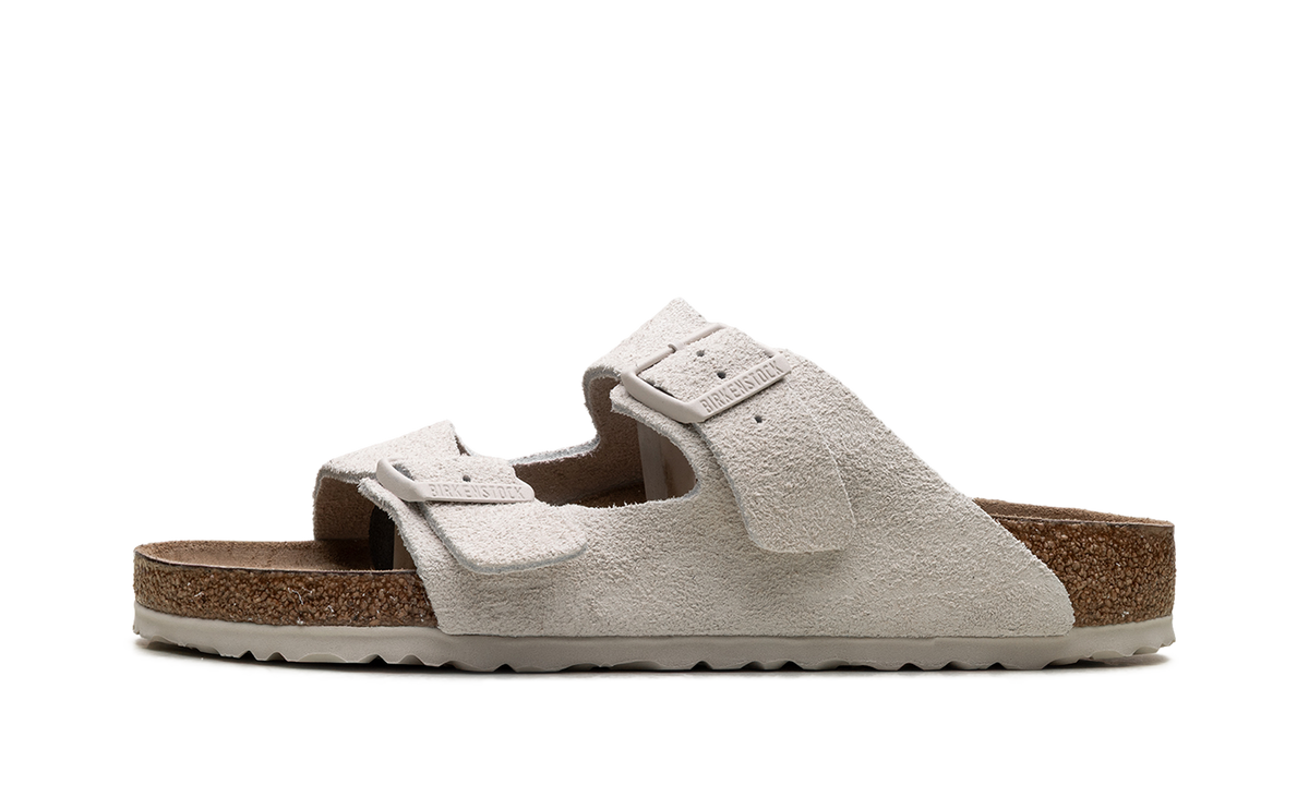 ARIZONA SOFT FOOTBED "Suede Leather - Antique White" 1024554