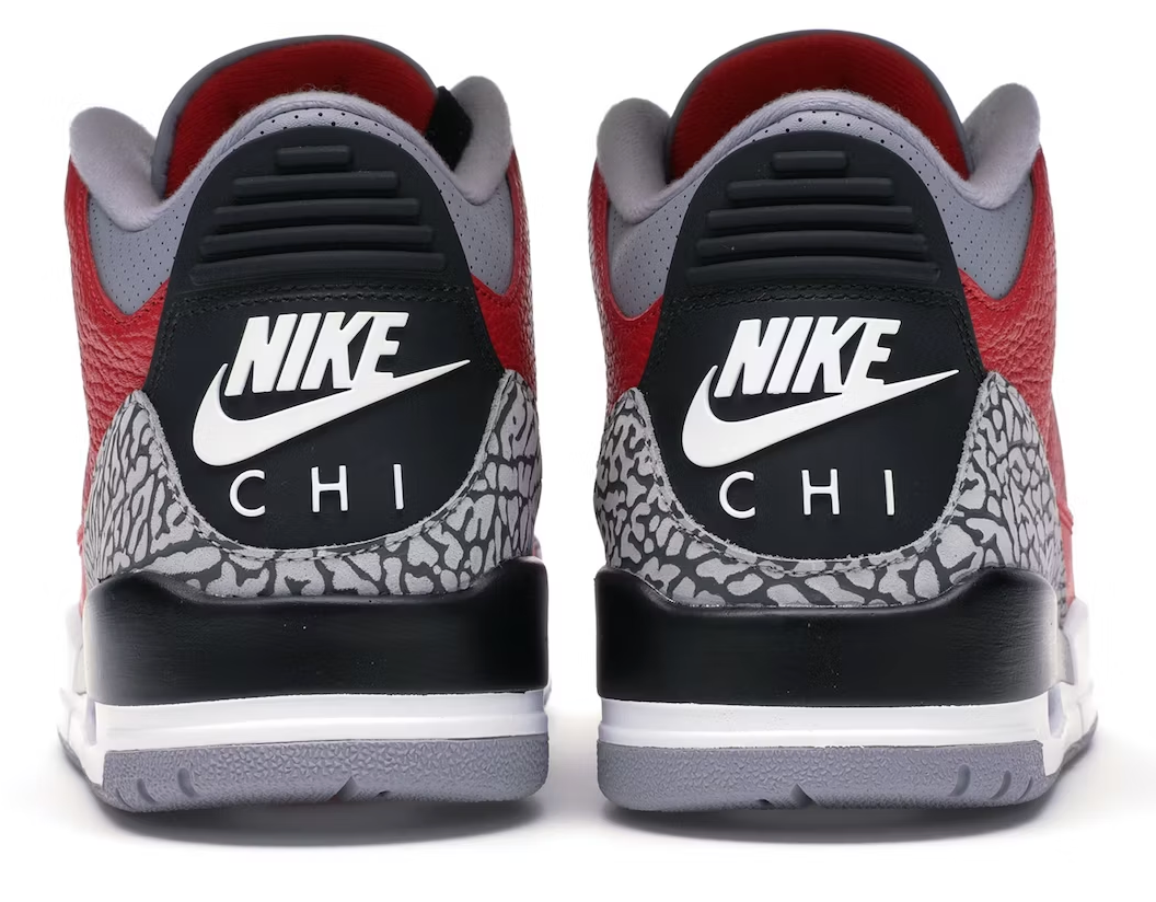 Jordan 3 Retro Red Cement Sneakers - Modern Classic | Colorway of the Year