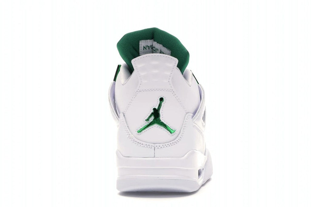 Jordan 4 Retro Metallic Green Sneakers - Authentic | Silhouette King